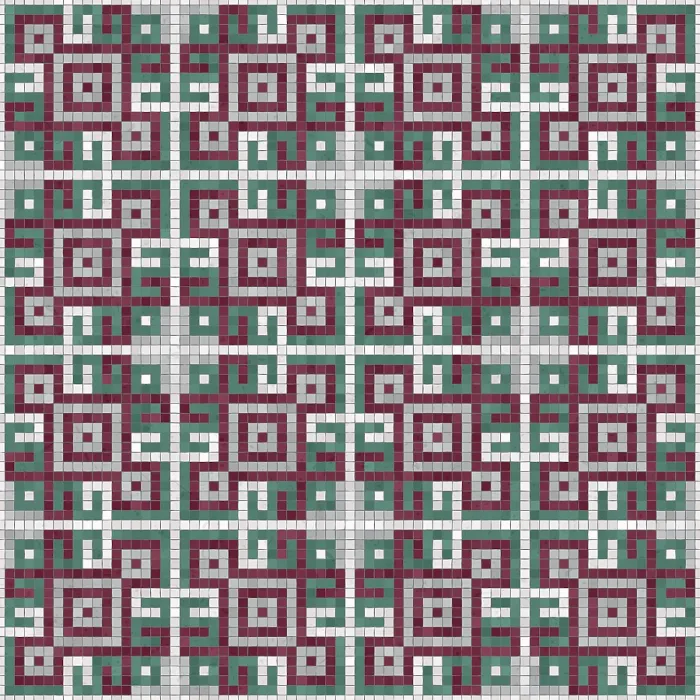 Framed Print : Seamless Mosaic Tiles Print Background Framed Print : Seamless Mosaic Tiles Print Background