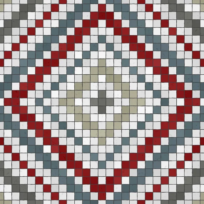 Framed Print : Mosaic Tiles Print Background, Seamless Vector Pattern Framed Print : Mosaic Tiles Print Background, Seamless Vector Pattern