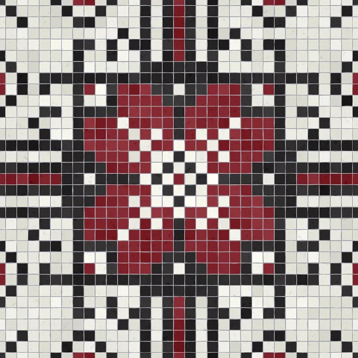 Framed Print : Seamless Mosaic Tiles Print Background Framed Print : Seamless Mosaic Tiles Print Background