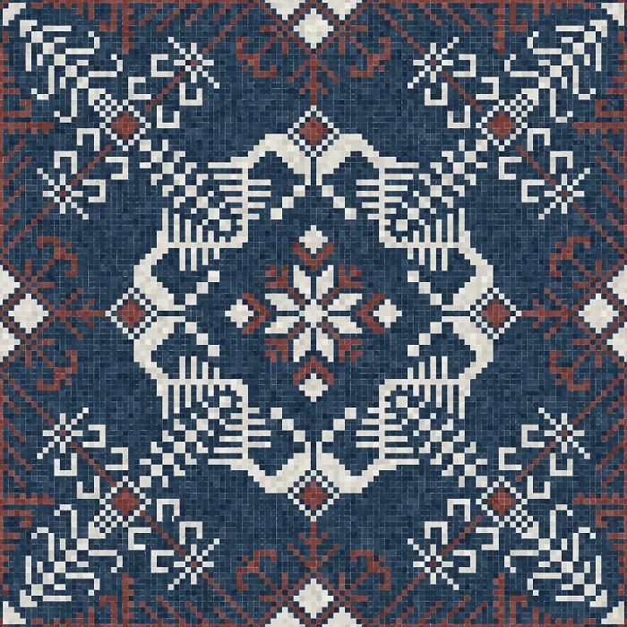 Framed Print : Mosaic Tiles Print Background Framed Print : Mosaic Tiles Print Background