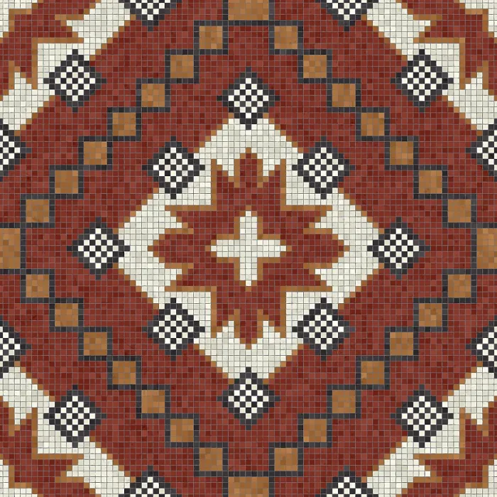 Framed Print : Seamless Mosaic Tiles Print Background Framed Print : Seamless Mosaic Tiles Print Background