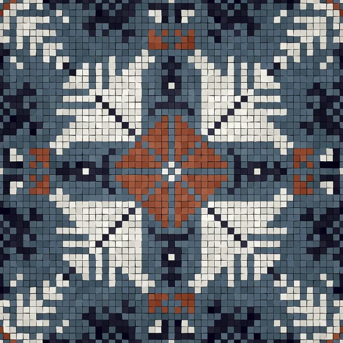 Framed Print : Mosaic Tiles Seamless Print Background Framed Print : Mosaic Tiles Seamless Print Background