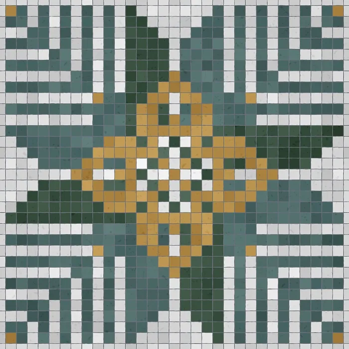 Framed Print : Mosaic Tiles Print, Seamless Vector Pattern Framed Print : Mosaic Tiles Print, Seamless Vector Pattern