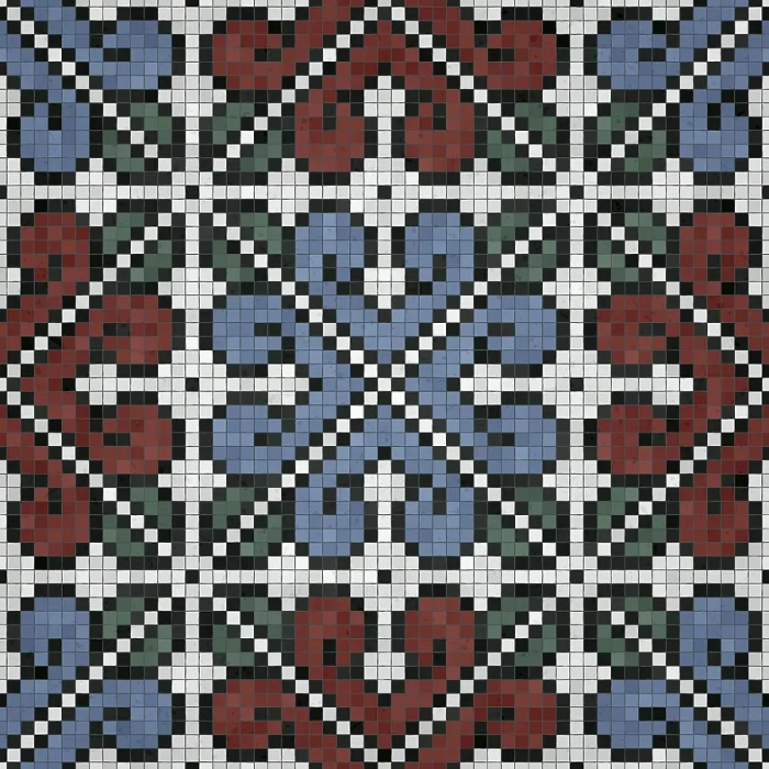 Framed Print : Mosaic Tiles Seamless Print Background Framed Print : Mosaic Tiles Seamless Print Background