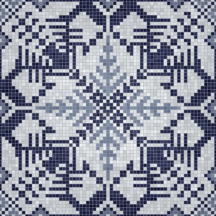Framed Print : Mosaic Tiles Print, Seamless Vector Pattern Framed Print : Mosaic Tiles Print, Seamless Vector Pattern