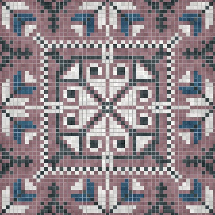 Framed Print : Mosaic Tiles Print, Seamless Vector Pattern Framed Print : Mosaic Tiles Print, Seamless Vector Pattern