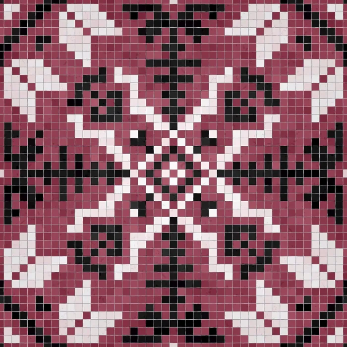Framed Print : Mosaic Tiles Background Seamless Print