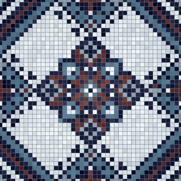 Framed Print : Seamless Mosaic Tiles Background Print Framed Print : Seamless Mosaic Tiles Background Print