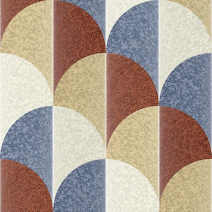 Framed Print : Mosaic Tiles Seamless Print Pattern