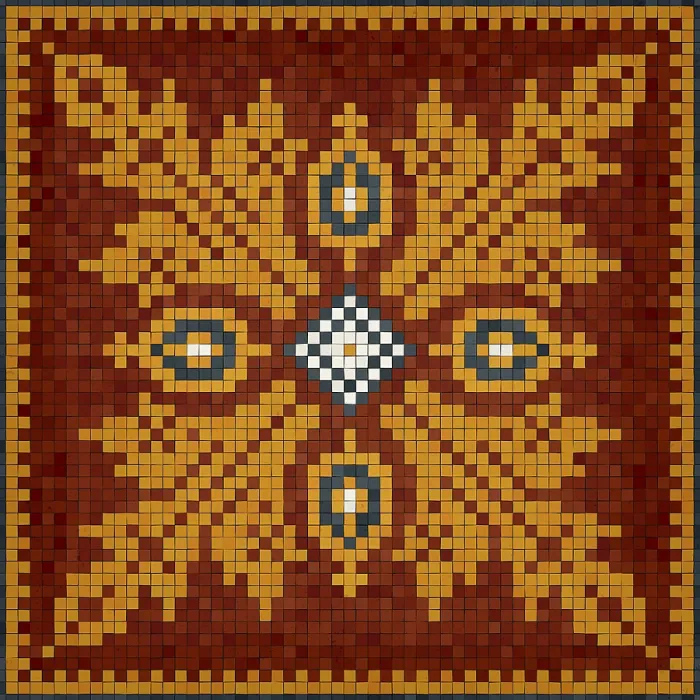 Framed Print : Mosaic Tiles Seamless Print Background Framed Print : Mosaic Tiles Seamless Print Background