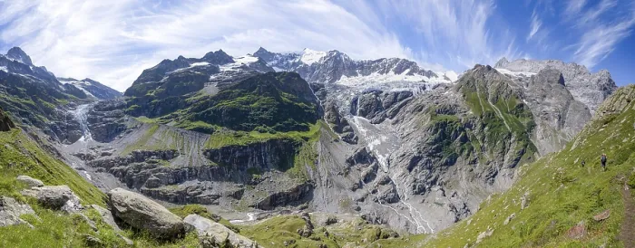 Framed Print : Mountain Panorama Print, Bernese Oberland, Switzerland Framed Print : Mountain Panorama Print, Bernese Oberland, Switzerland