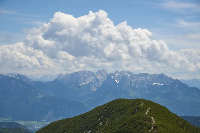 Framed Print : Mountain Range Wilder Kaiser Print, Bavaria Germany Austria Framed Print : Mountain Range Wilder Kaiser Print, Bavaria Germany Austria