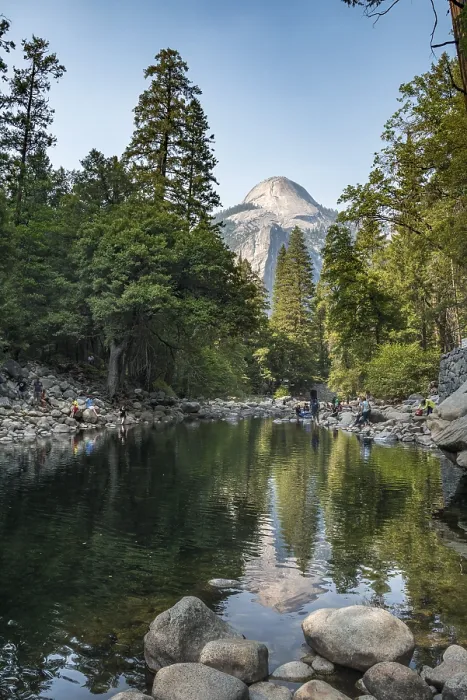 Framed Print : Mountain Reflection Print, Yosemite National Park Framed Print : Mountain Reflection Print, Yosemite National Park