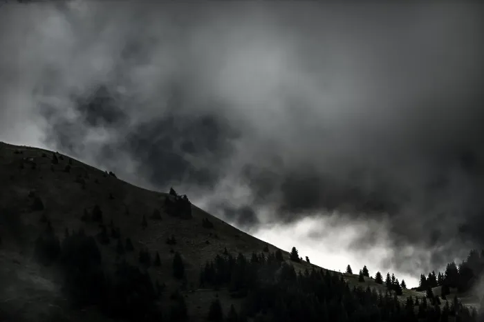 Framed Print : Mountain Ridge Print with Dramatic Clouds, Tyrol, Austria Framed Print : Mountain Ridge Print with Dramatic Clouds, Tyrol, Austria