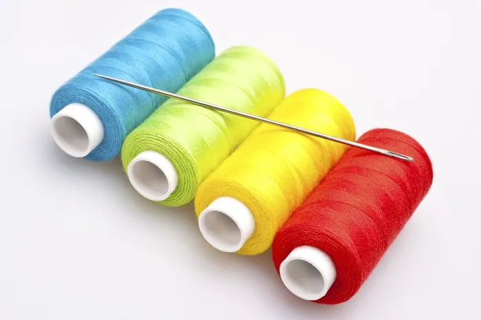 Framed Print : Multi-colored Rainbow Threads Sewing Print Framed Print : Multi-colored Rainbow Threads Sewing Print