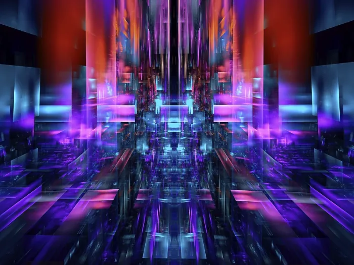 Framed Print : Multicolor Technology Print - Futuristic Space Station Framed Print : Multicolor Technology Print - Futuristic Space Station
