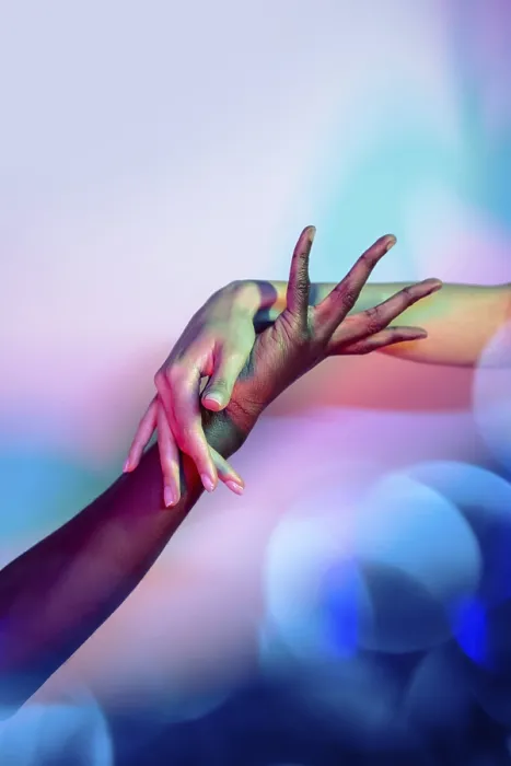 Framed Print : Multiethnic Hands Interlocked in Unity Print Framed Print : Multiethnic Hands Interlocked in Unity Print