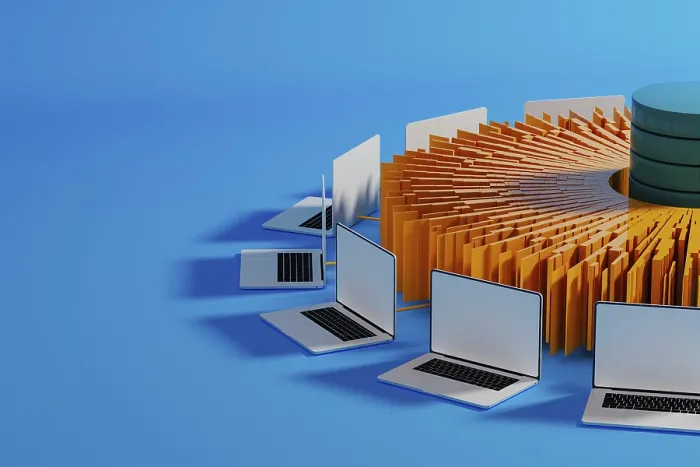 Framed Print : Modern Workspace Print: AI Technology Integration Hub Framed Print : Modern Workspace Print: AI Technology Integration Hub
