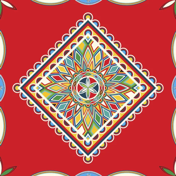 Framed Print : Najdi Style Vector Seamless Pattern Print Framed Print : Najdi Style Vector Seamless Pattern Print