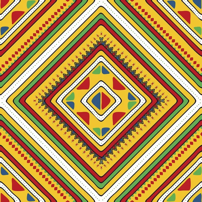 Framed Print : Najdi Style Vector Seamless Pattern Print Framed Print : Najdi Style Vector Seamless Pattern Print