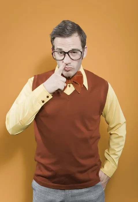 Framed Print : Nerd Picking His Nose Print Framed Print : Nerd Picking His Nose Print