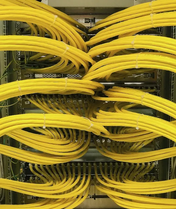 Framed Print : Network Cable on a Network HUB Print Framed Print : Network Cable on a Network HUB Print