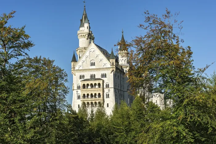 Framed Print : Neuschwanstein Castle Print, Schwangau, Bavaria, Germany