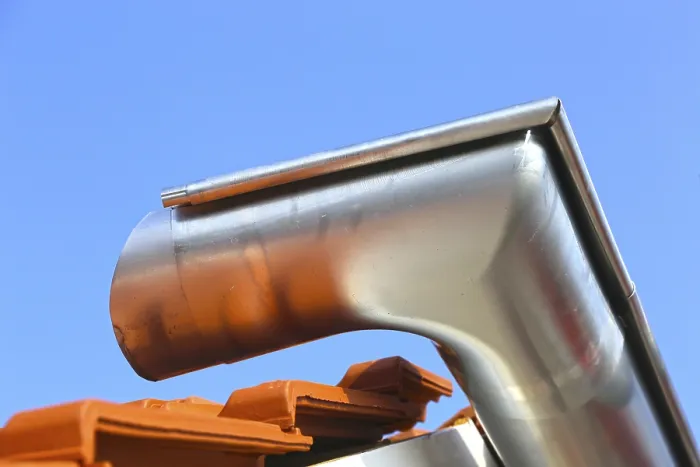 Framed Print : Newly Installed Gutter Print Framed Print : Newly Installed Gutter Print