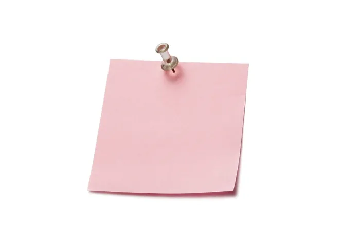 Framed Print : Note with a pin Print Framed Print : Note with a pin Print