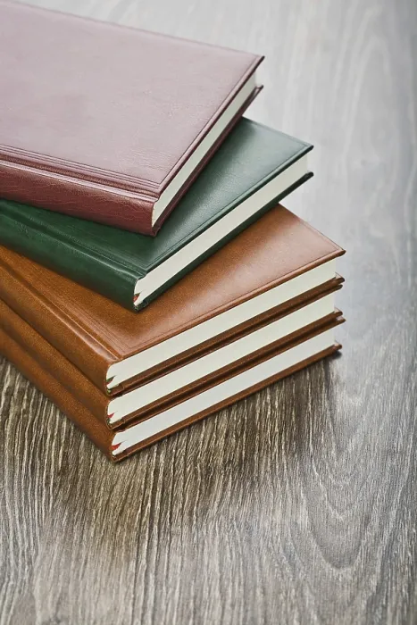 Framed Print : Five Notebooks Print Framed Print : Five Notebooks Print