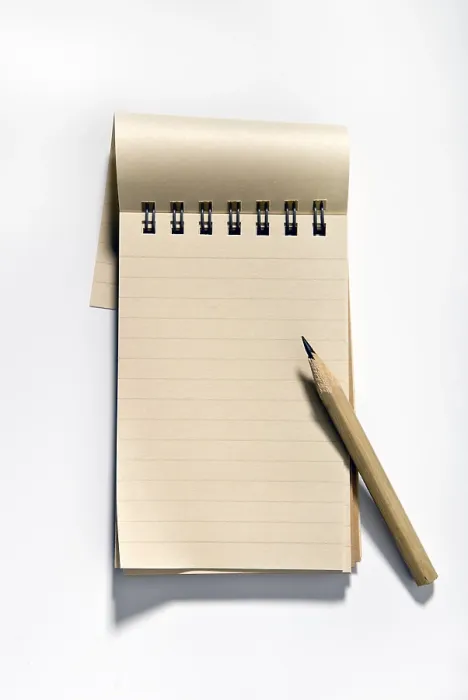 Framed Print : Print of Notepad with a Pencil Framed Print : Print of Notepad with a Pencil