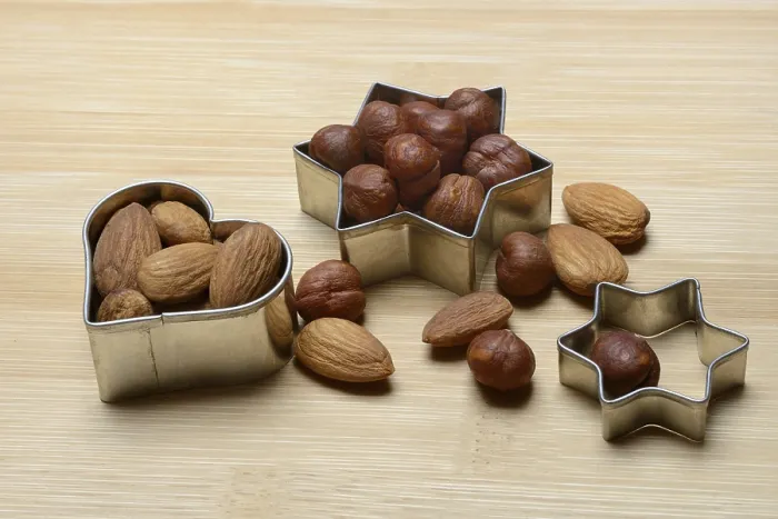 Framed Print : Nuts and Cookie Cutters Print Framed Print : Nuts and Cookie Cutters Print