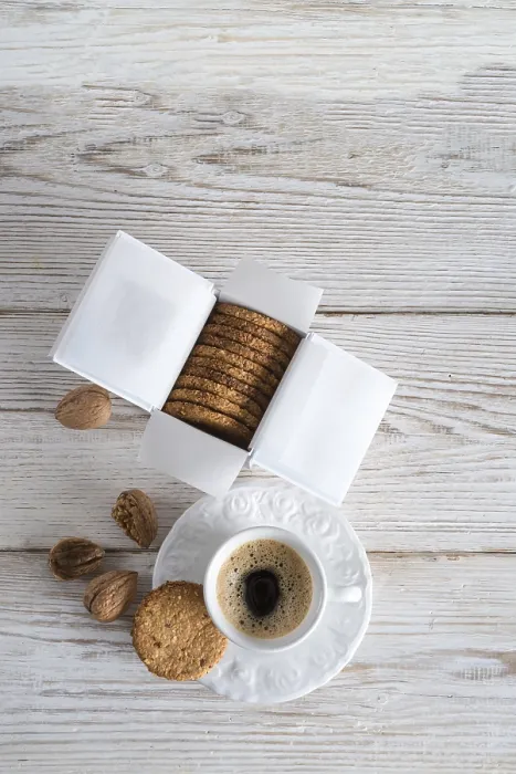 Framed Print : Print of Oatmeal Biscuits