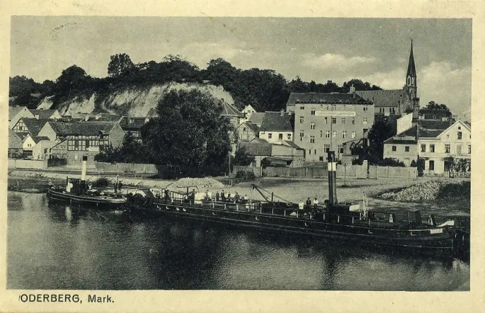 Framed Print : Oderberg in the Mark Brandenburg 1910 Print, Germany Framed Print : Oderberg in the Mark Brandenburg 1910 Print, Germany