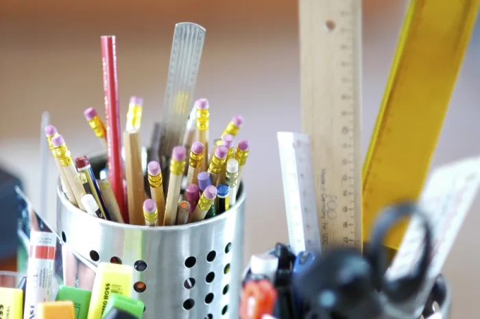 Framed Print : Office Work Pens Print Framed Print : Office Work Pens Print