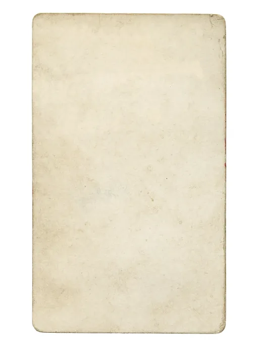 Framed Print : Old Blank Postcard Print