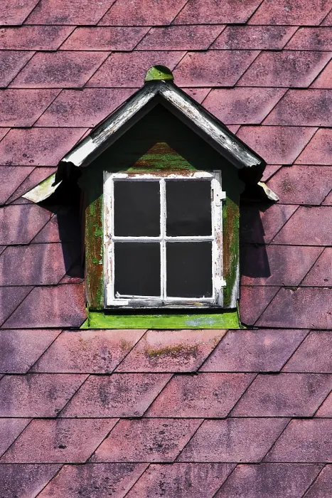 Framed Print : Old Dormer Window Print Framed Print : Old Dormer Window Print