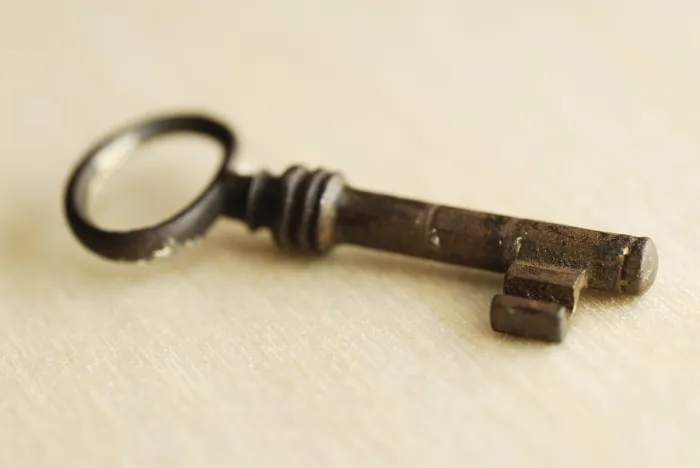 Framed Print : Old Rusty Key Print Framed Print : Old Rusty Key Print