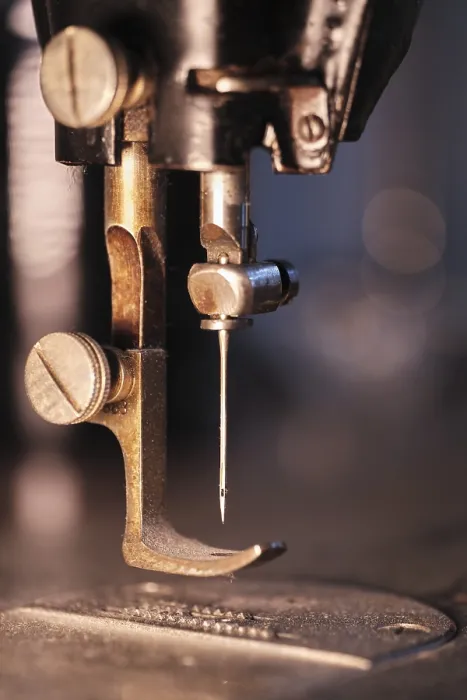 Framed Print : Detail of an old sewing machine Print, Kempen, Germany Framed Print : Detail of an old sewing machine Print, Kempen, Germany