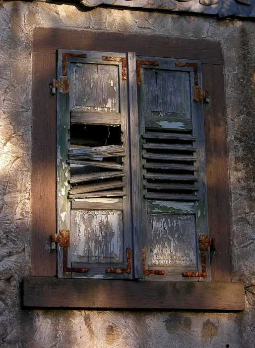 Framed Print : Old Shutter Print from imageBROKER Framed Print : Old Shutter Print from imageBROKER