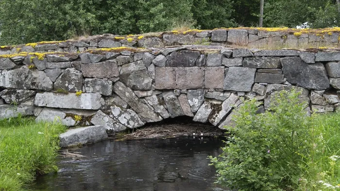 Framed Print : Old Stone Bridge Over River Risa, Norway Print Framed Print : Old Stone Bridge Over River Risa, Norway Print