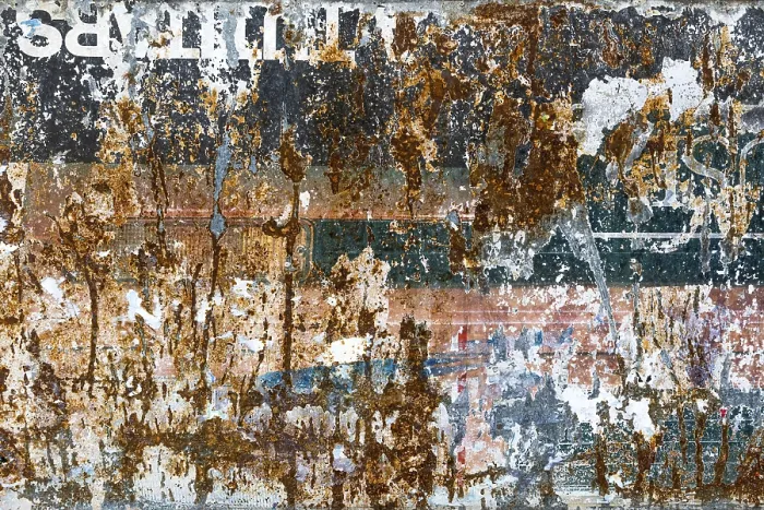 Framed Print : Old Billboard Print with Faded Texture Framed Print : Old Billboard Print with Faded Texture
