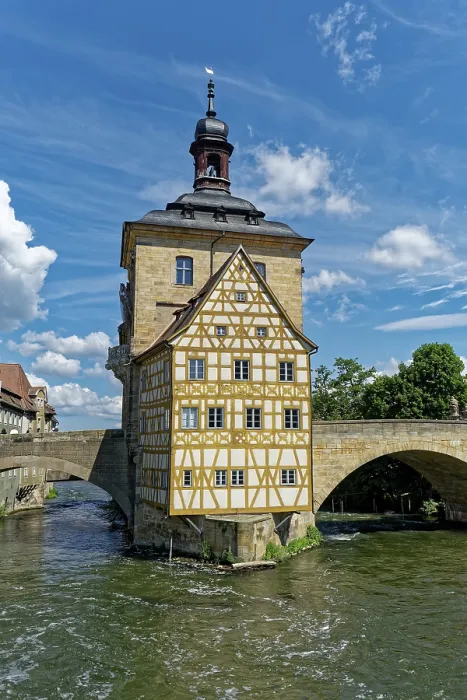 Framed Print : Old Town Hall Print, Bamberg, Germany Framed Print : Old Town Hall Print, Bamberg, Germany