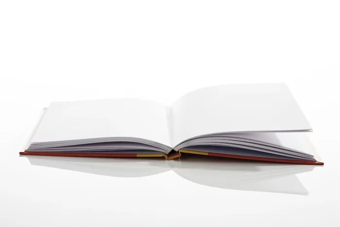 Framed Print : Open Book and Scribbling Pad Print