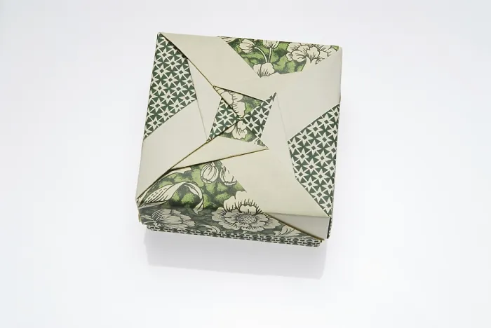 Framed Print : Origami Box Print Framed Print : Origami Box Print