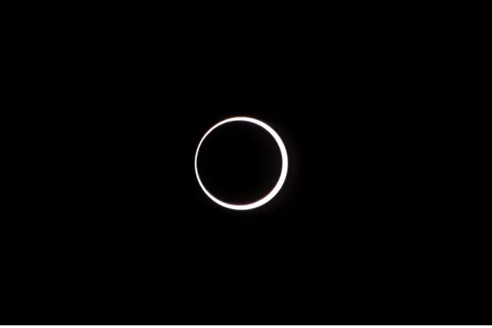 Framed Print : Annular Solar Eclipse Print from Space, May 20th 2012 Framed Print : Annular Solar Eclipse Print from Space, May 20th 2012