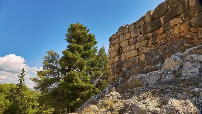 Framed Print : Part of the Cyclopian Wall, Mycenae Print Framed Print : Part of the Cyclopian Wall, Mycenae Print
