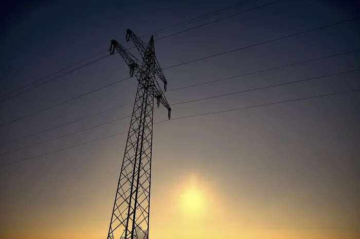 Framed Print : Overhead Line Electricity Pylon Print, Stuttgart, Germany Framed Print : Overhead Line Electricity Pylon Print, Stuttgart, Germany