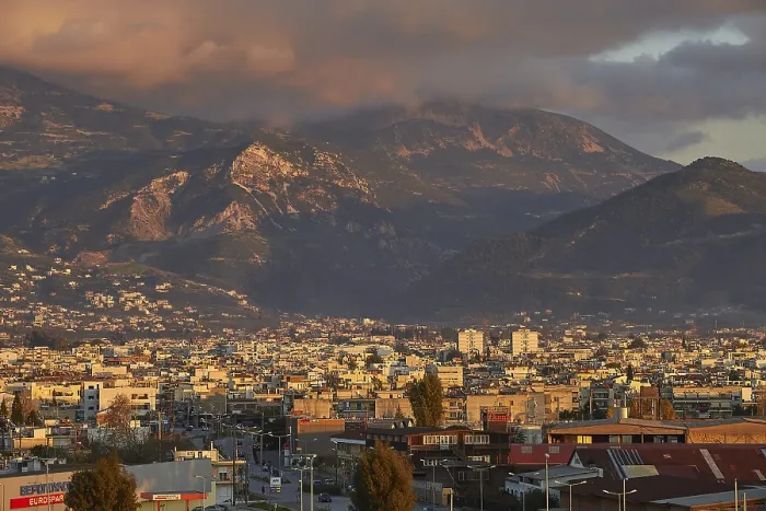 Framed Print : Panorama Print of Patras, Greece Framed Print : Panorama Print of Patras, Greece