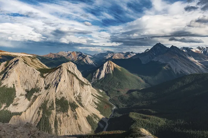 Framed Print : Jasper National Park Panoramic Print
